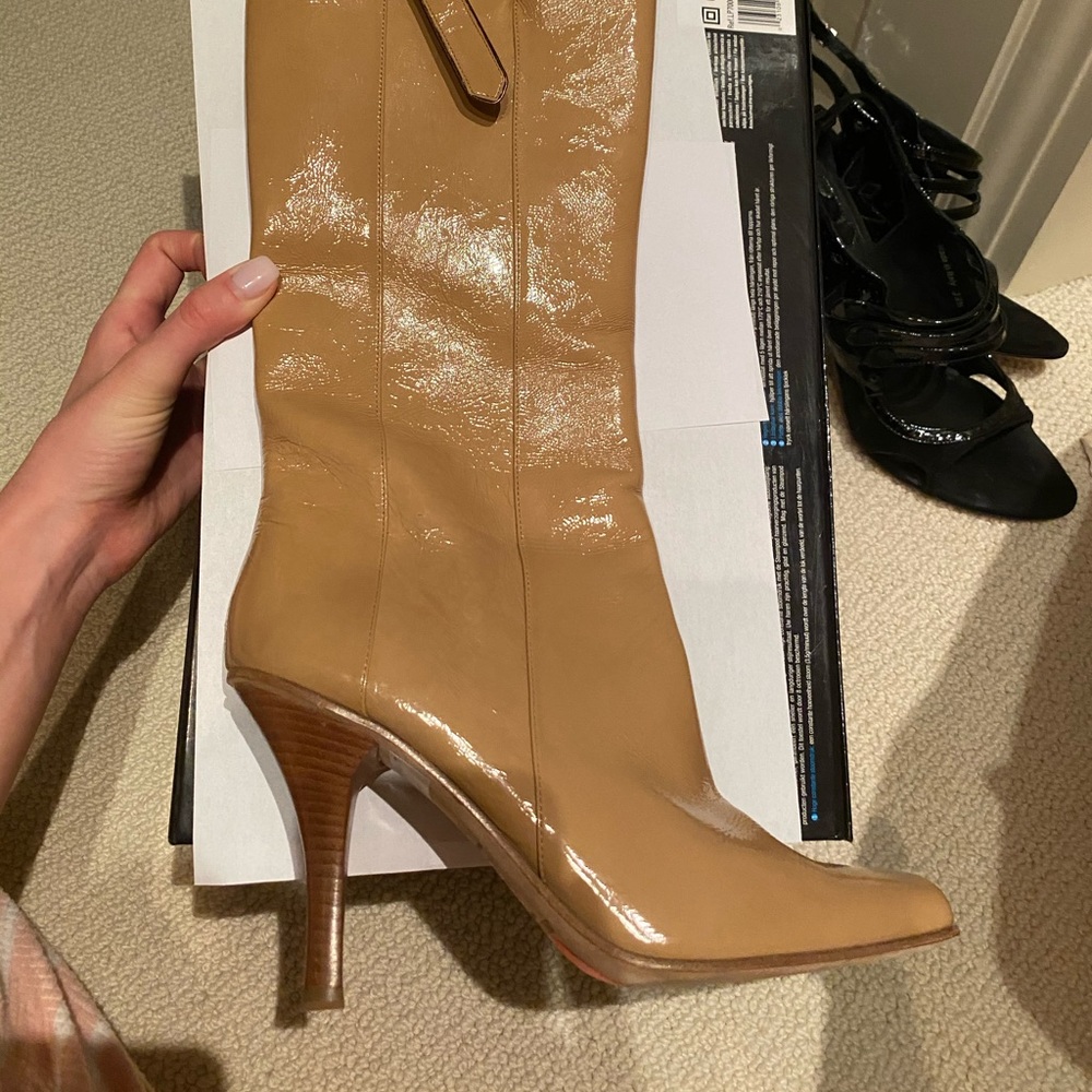 Jimmy Choo Patent leather boots
